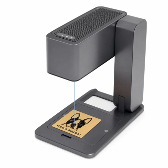 Máquina de grabado láser compacta para madera, cuero, piedra y más materiales
